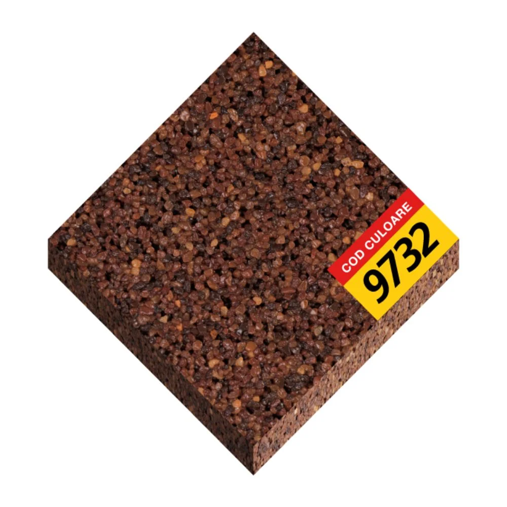 Tencuiala decorativa acrilica, interior / exterior, Oskar Mosaik 9709, mozaicata, 25 kg [2]