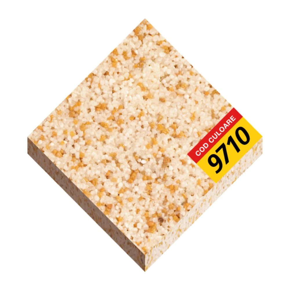 Tencuiala decorativa acrilica, interior / exterior, Oskar Mosaik 9709, mozaicata, 25 kg [2]