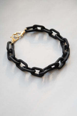COLIER RING BLACK [0]