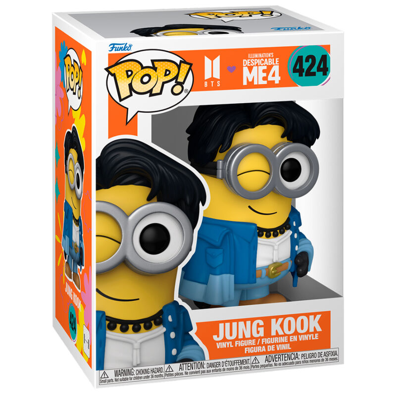Figurina Funko POP Despicable Me 4 Jung Kook Minion [2]