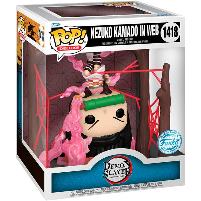 Figurina Funko POP Demon Slayer Kimetsu no Yaiba Nezuko Kamado in Web Exclusive [2]