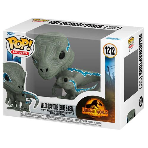 Figurina Funko POP Jurassic World 3 Velociraptors Blue & Beta [2]