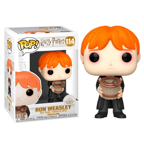 Figurina Funko  Harry Potter Ron Puking Slugs with Bucket [3]