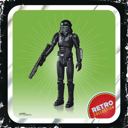 Figurina Hasbro 2022 Imperial Death Trooper retro collection The Mandalorian Star Wars 9,5cm [4]