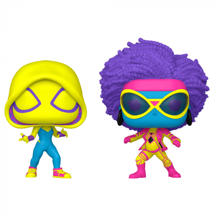 2 figurine  Funko POP Spider-Man Spider-Gwen & Spider-Woman Exclusive [1]