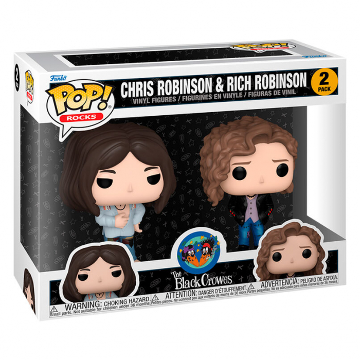 2 figurine Funko POP The Black Crowes Chris Robinson & Rich Robinson [2]
