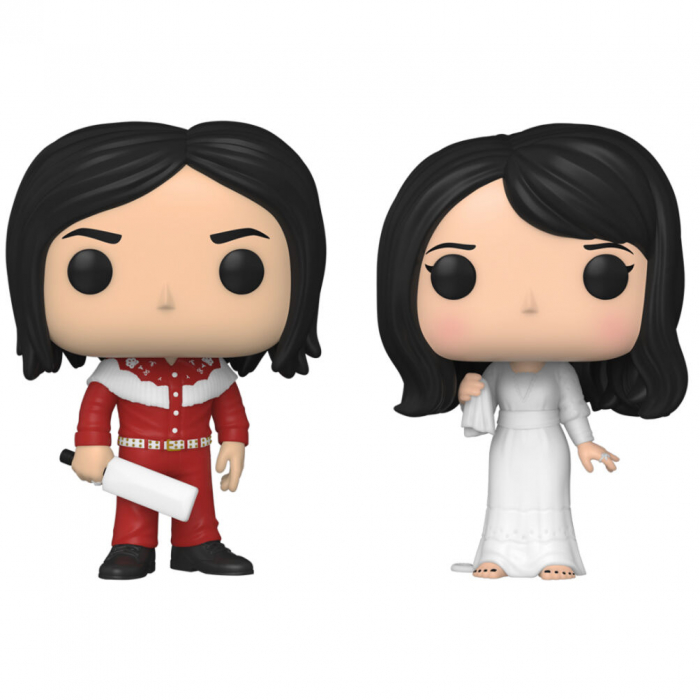 2 figurine Funko POP The White Stripes Jack White and Meg White [2]