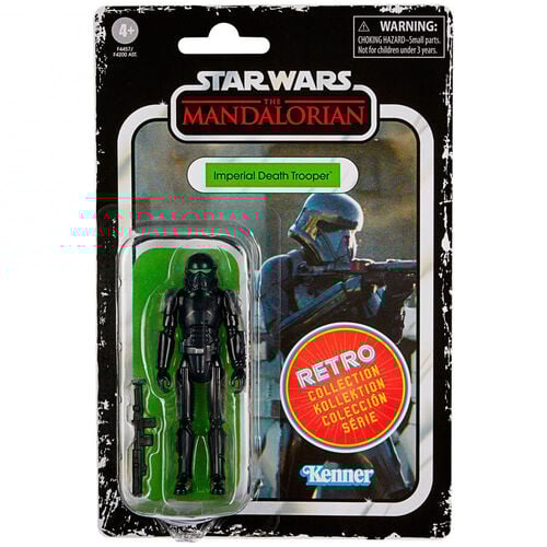 Figurina Hasbro 2022 Imperial Death Trooper retro collection The Mandalorian Star Wars 9,5cm [2]