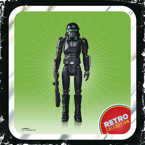 Figurina Hasbro 2022 Imperial Death Trooper retro collection The Mandalorian Star Wars 9,5cm [3]