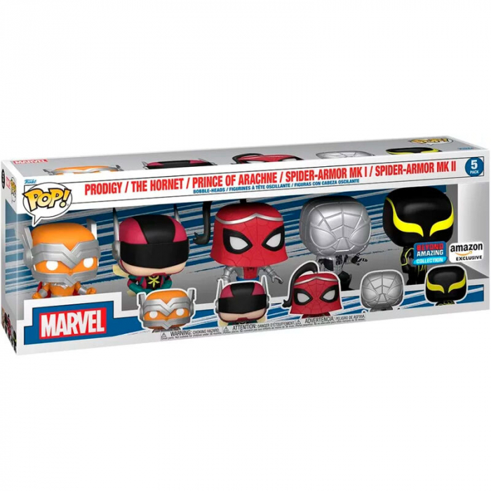 5 Figurine Funko POP Marvel Spider Man Exclusive [2]
