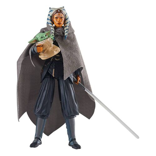 Figurina Ahsoka Tano and Grogu Vintage Collection Star Wars 10cm [2]