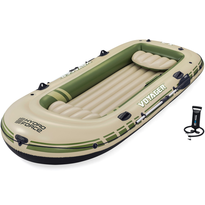 Barca gonflabila Bestway Hydro-Force Voyager X4, 4 persoane, 350 x 145 x 49 cm [2]