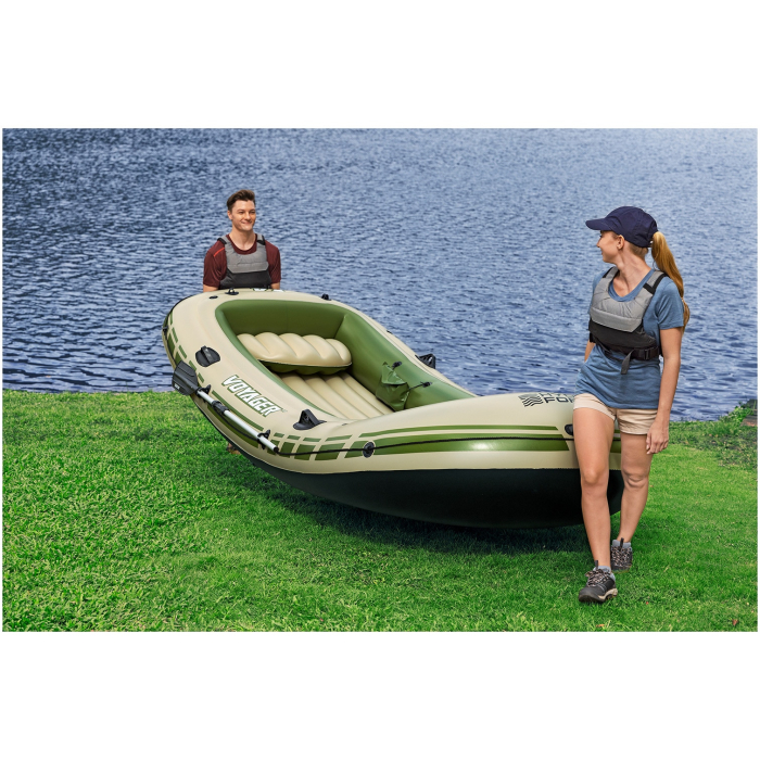 Barca gonflabila Bestway Hydro-Force Voyager X4, 4 persoane, 350 x 145 x 49 cm [7]