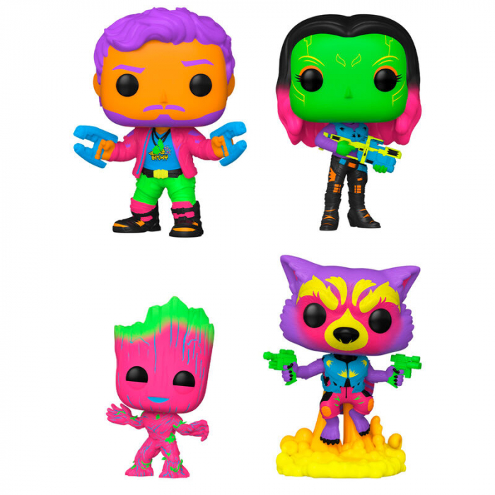 Blister 2 figurine Funko POP Marvel Guardians of the galaxy 2 Exclusive [2]