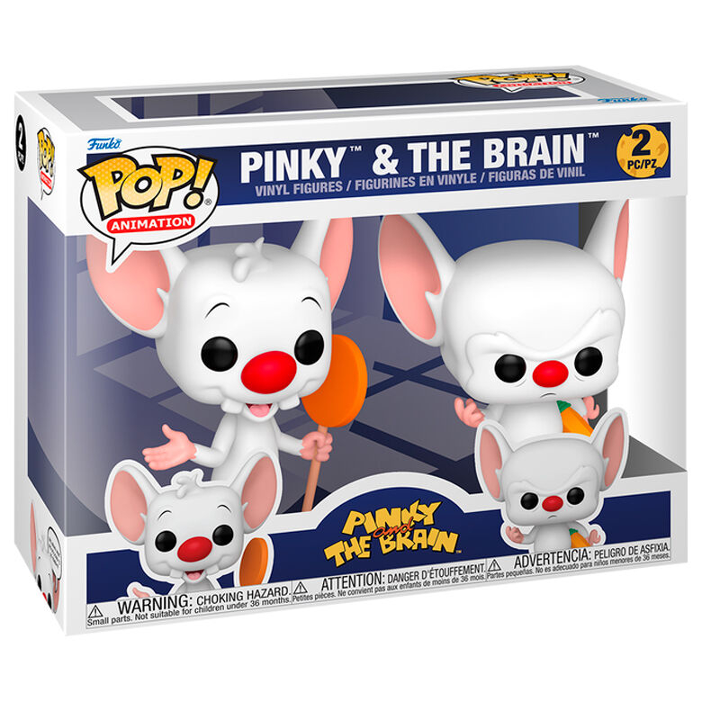 Blister 2 figurine Funko POP Pinky and Brain [2]