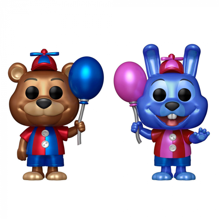 Blister 2 figurine POP Five Nights at Freddy's Balloon Freddy şi Balonul Bonnie Exclusiv [1]
