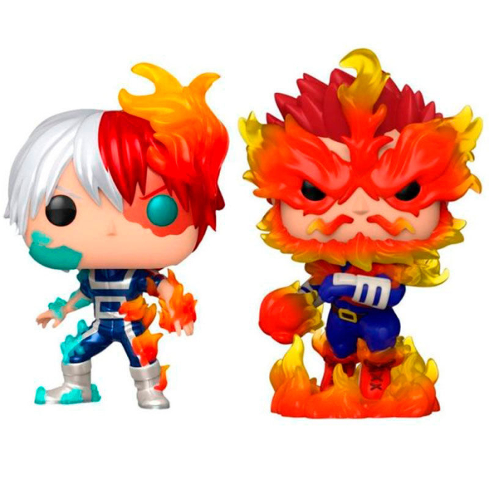 Blister 2 Figurine POP My Hero Academia Shoto Todoroki si Endeavor Exclusive [2]