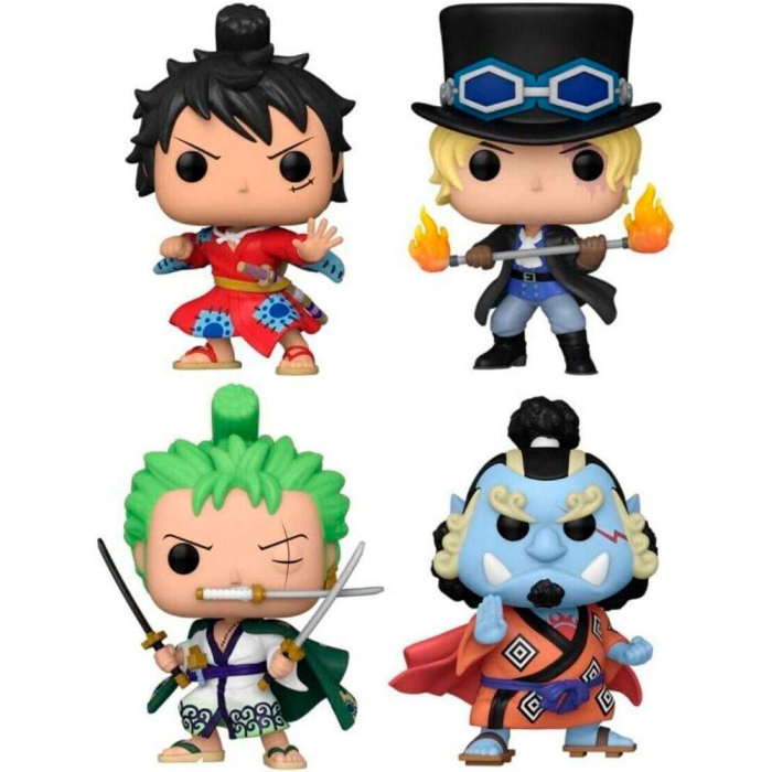 Blister 4 Figurine Funko POP One Piece Exclusive [2]