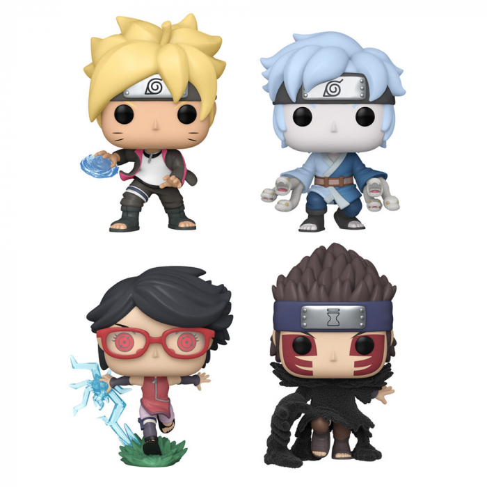 Blister de 4 figurine Funko POP Naruto Exclusive [1]