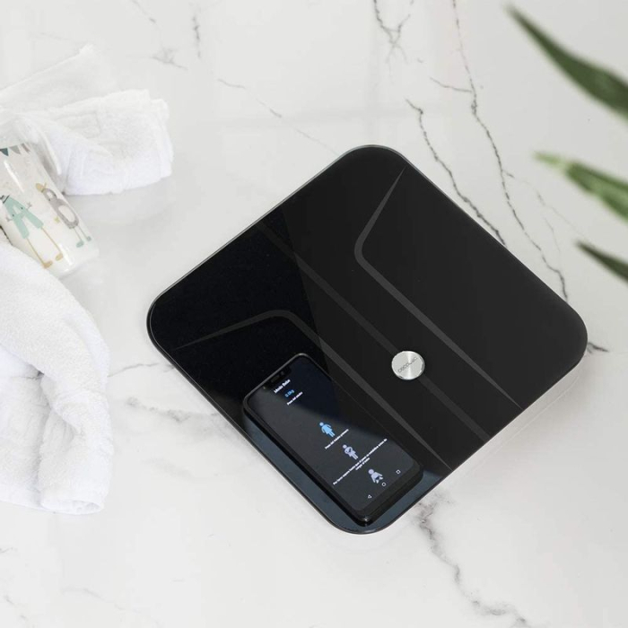 Cantar de baie Cecotec 4152 Surface Precision 9750 Smart Healthy, Maxim 180Kg, FourPrecision, TenBIA, Functie BabyWeight, Afisaj LED, Negru [2]