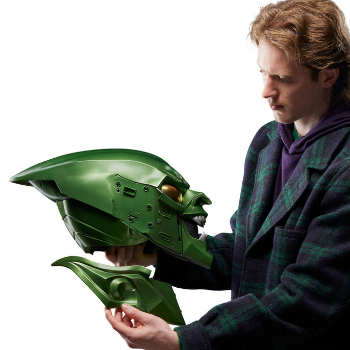 Casca Premium Green Goblin Spiderman No Way Home Marvel [11]