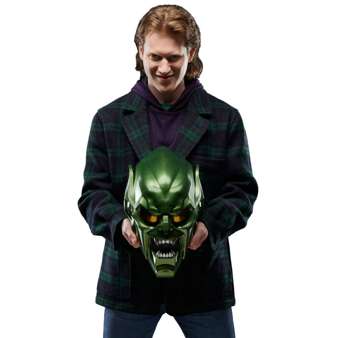 Casca Premium Green Goblin Spiderman No Way Home Marvel [7]