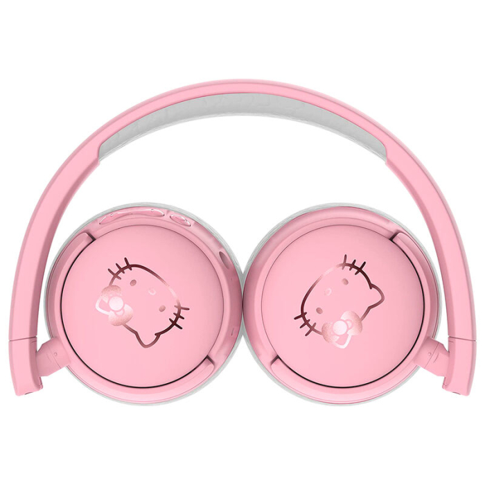 Casti wireless pentru copii Hello Kitty, aurii roz [3]