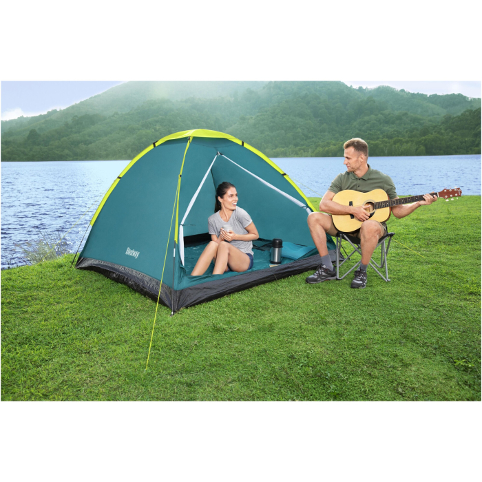 Cort camping Bestway Pavillo Cool Dome 68084, 2 persoane, 145x205x100 cm, albastru/galben [6]