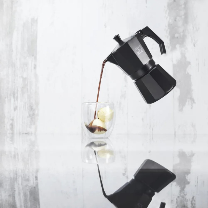 Espressor Moka Pot pentru aragaz Cecotec, Mokaclassic 1200, capacitate 600 ml, compatibil cu toate sursele de caldura, ideal pentru a prepara 12 cesti de cafea, garnitura din silicon, filtru din otel  [2]