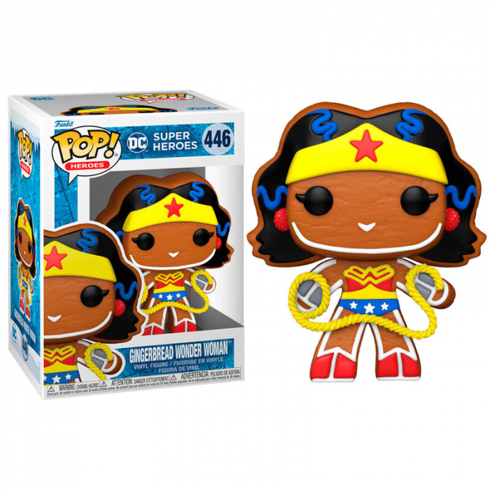 Figurina DC Comics Holiday POP! Heroes Vinyl Wonder Woman 9 cm [2]