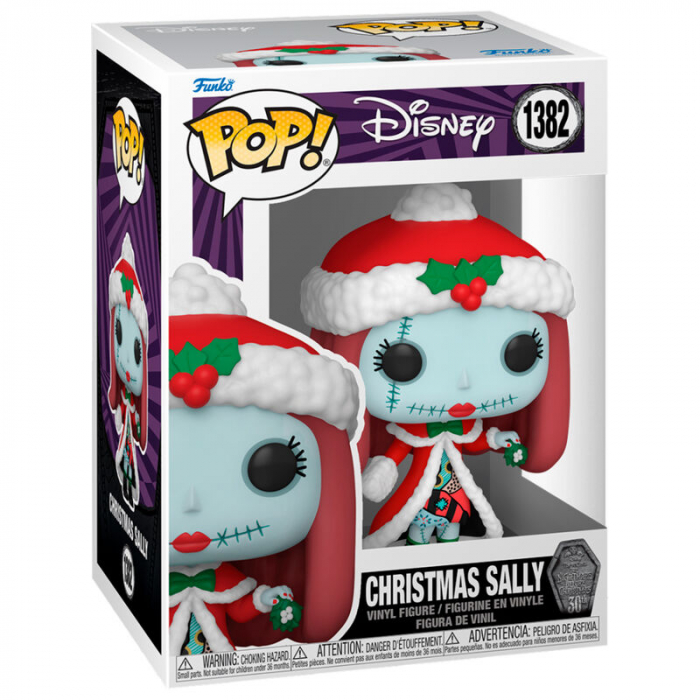 Figurina FunKo, Disney TNBC 30th Anni, Christmas Sally, 9cm [2]