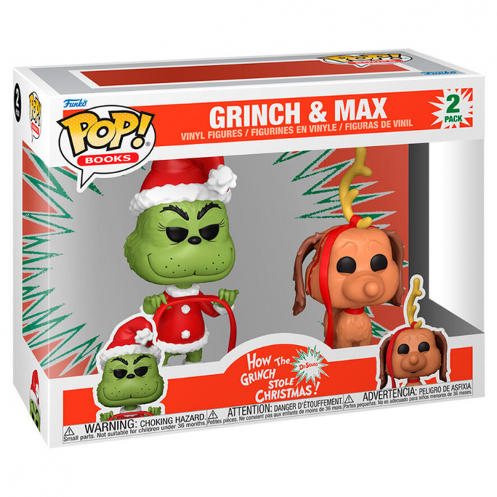 Figurina Funko POP 2 figurine POP The Grinch - Grinch and Max [2]