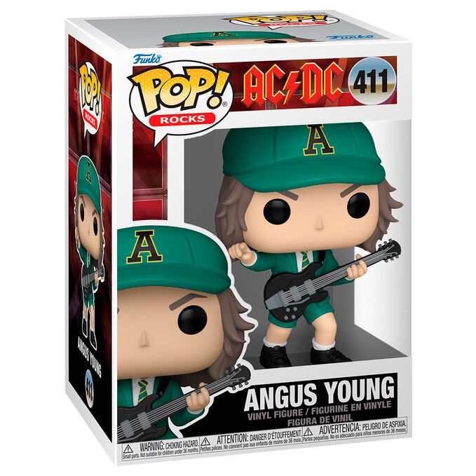 Figurina Funko POP AC/DC Angus Young Green [1]