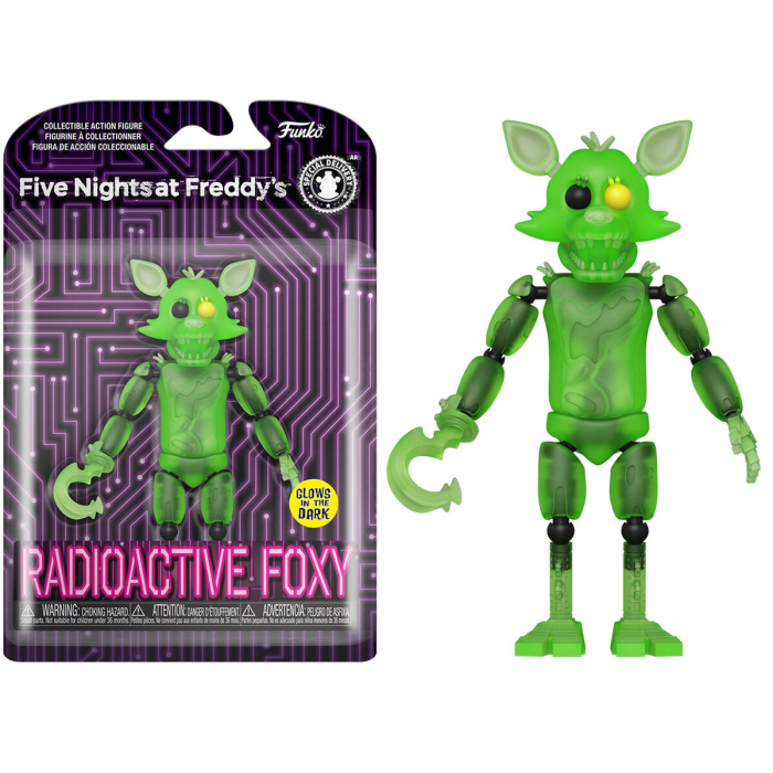 Figurina Funko POP Action Five Nights at Freddys Radioactive Foxy [2]