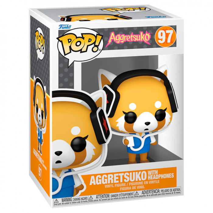 Figurina Funko POP Aggretsuko - Aggretsuko with Headphones [2]
