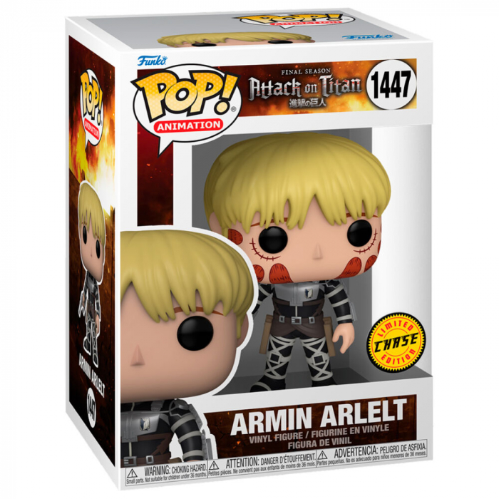 Figurina Funko POP Attack on Titan Armin Arlelt Chase [2]