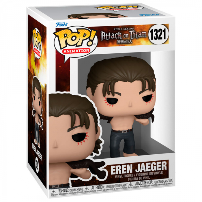 Figurina Funko POP Attack on Titan Eren Jeager [2]