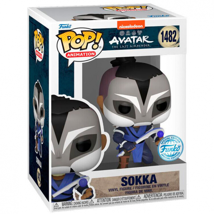 Figurina Funko POP Avatar The Last Airbender Sokka Exclusive [2]