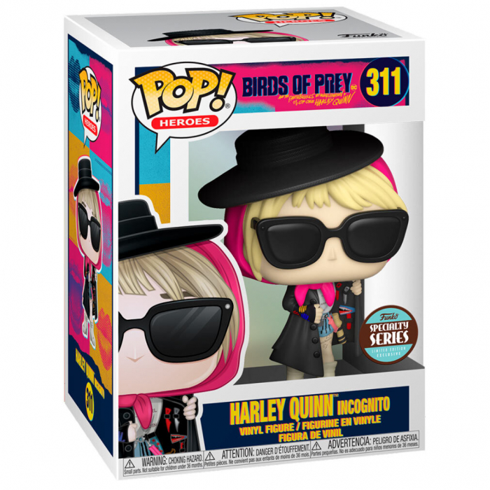 Figurina Funko POP Birds of Prey Harley Quinn Incognito Exclusive [2]