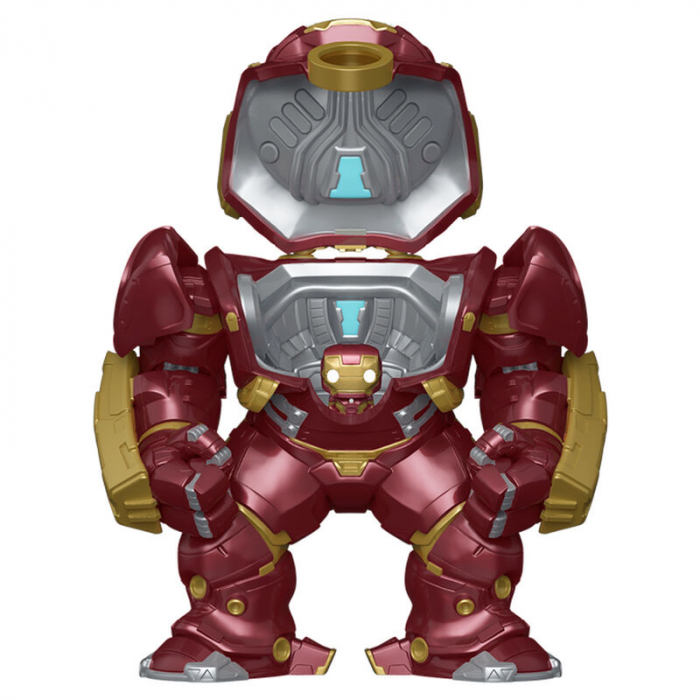 Figurina Funko POP Bitty Bots Marvel Infinity Saga Hulkbuster cu Iron Man [3]