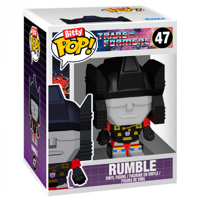 Figurina Funko POP Bitty Bots Transformers Soundwave with Rumble [4]