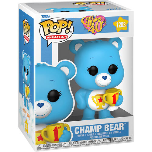Figurina Funko POP Care Bears 40th Anniversary Champ Bear [2]