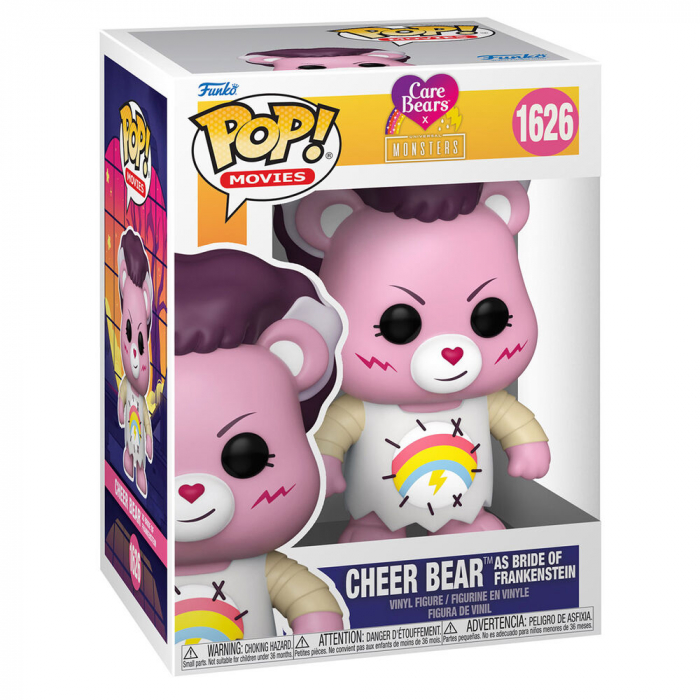 Figurina Funko POP Care Bears x Monsters Cheer Bear ca Mireasa lui Frankenstein [2]