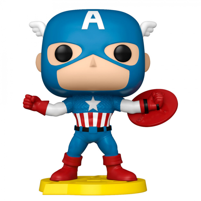 Figurina Funko POP Comic Cover Marvel Avengers Captain America Exclusive [2]