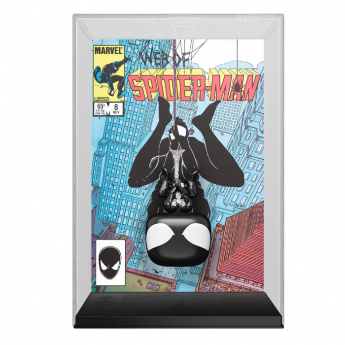 Figurina Funko POP Comic Cover Spider-Man Black Suit Spiderman [2]