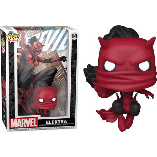 Figurina Funko POP Comic Covers Marvel Daredevil Elektra [2]