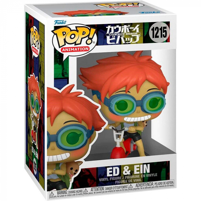Figurina Funko POP Cowboy Bebop Ed & Ein [2]