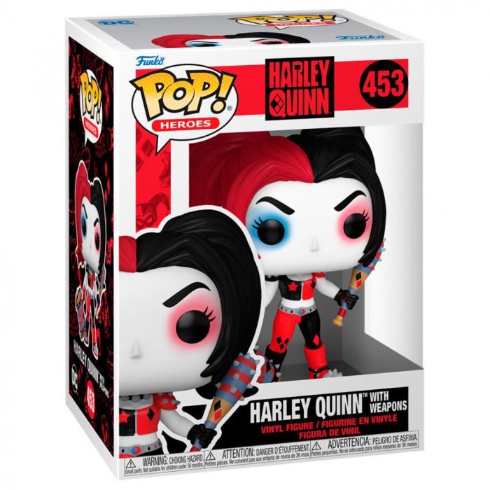 Figurina Funko POP DC Comics Harley Quinn with Weapons [2]
