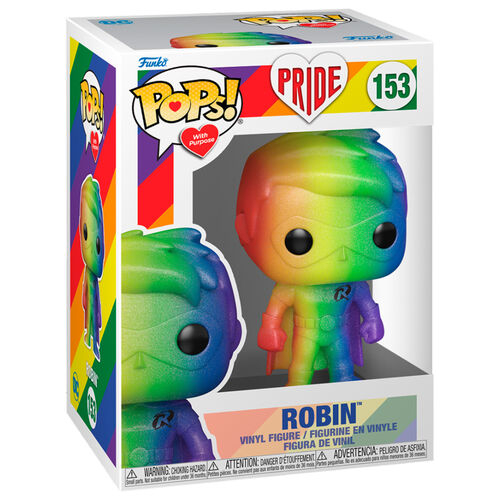 Figurina Funko POP DC Comics Robin Pride [3]