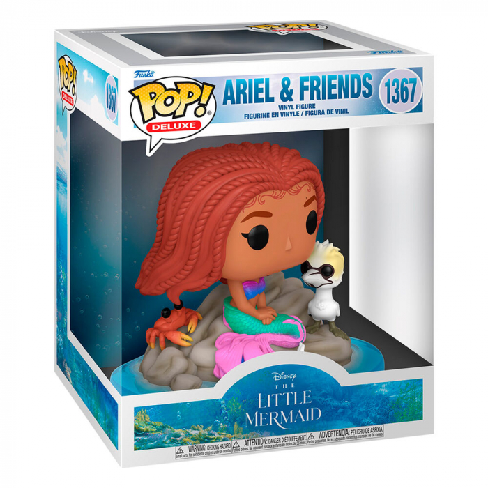 Figurina Funko Pop Deluxe Disney Mica Sirenă Ariel și prietenii [2]